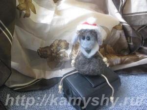 Валяние овечки из шерсти